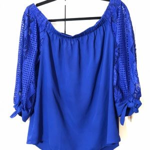 Charming Charlie Off the shoulder top